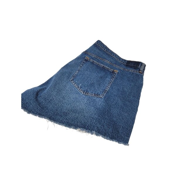 Abercrombie & Fitch The Mom Shorts High Rise Size 37/24‎ Cut Off Wasit 50" - Picture 1 of 6